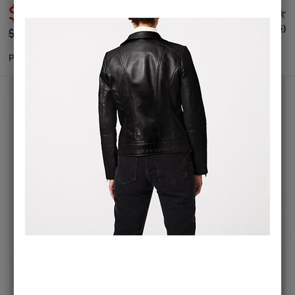 Women’s Bernardo Leather jacket - Picture 3 of 8